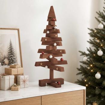 Holz Weihnachtsbaum KOTKA 60 cm Massives Kiefernholz
