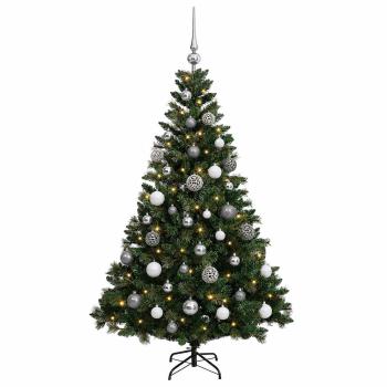 Künstlicher Weihnachtsbaum mit Kugel 120 cm 150 LEDs