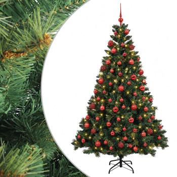 Künstlicher Weihnachtsbaum mit Kugel 240 cm 300 LEDs