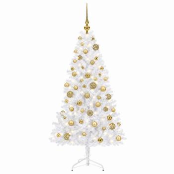 Künstlicher Weihnachtsbaum mit Weihnachtskugel 240 cm 300 LEDs