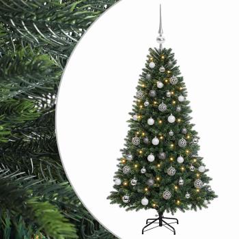 Künstlicher Weihnachtsbaum mit Kugel 150 cm 150 LEDs