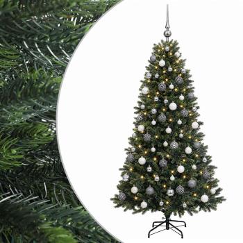 Künstlicher Weihnachtsbaum mit Kugel 180 cm 300 LEDs