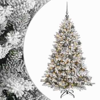 Künstlicher Weihnachtsbaum mit Kugel 120 cm 150 LEDs