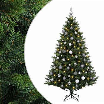 Künstlicher Weihnachtsbaum mit Kugel 180 cm 300 LEDs