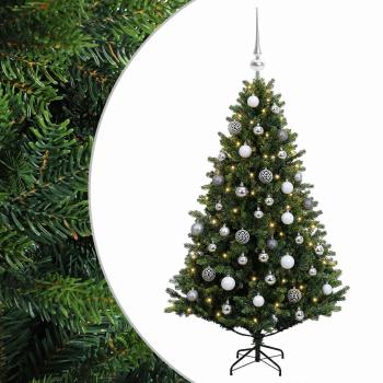 Künstlicher Weihnachtsbaum mit Kugel 120 cm 150 LEDs