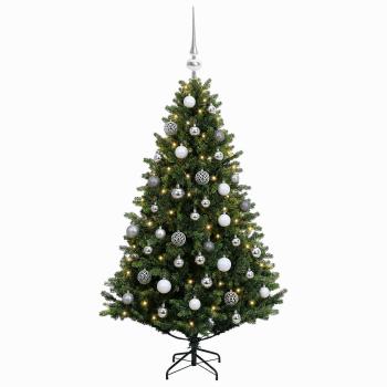Künstlicher Weihnachtsbaum mit Kugel 120 cm 150 LEDs