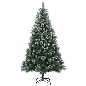 Künstlicher Weihnachtsbaum mit Weihnachtskugel 210 cm 300 LEDs