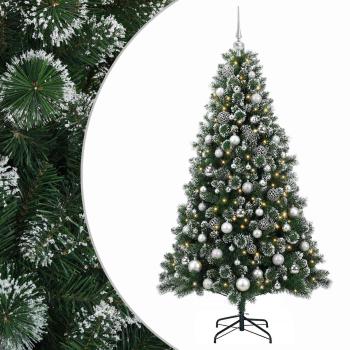 Künstlicher Weihnachtsbaum mit Weihnachtskugel 240 cm 300 LEDs