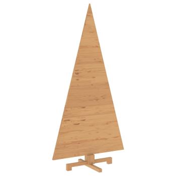 Holz Weihnachtsbaum KOTKA 210 cm Massives Kiefernholz