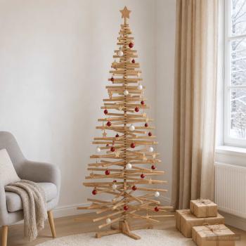 ARDEBO.de - Holz Weihnachtsbaum KOTKA 240 cm Massives Kiefernholz
