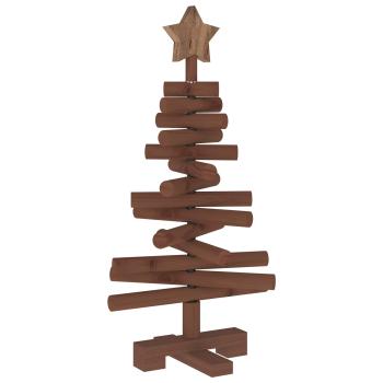Holz Weihnachtsbaum KOTKA 60 cm Massives Kiefernholz