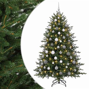 Künstlicher Weihnachtsbaum mit Weihnachtskugel 180 cm 300 LEDs