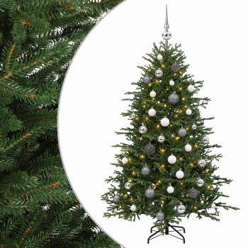 Künstlicher Weihnachtsbaum mit Weihnachtskugel 150 cm 150 LEDs