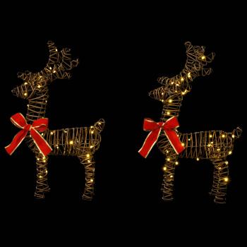 Weihnachtsrentier 6 stk. 240 LEDs Warmes Weiß