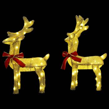 Weihnachtsrentier 6 stk. 240 LEDs Warmes Weiß