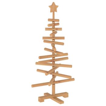 Holz Weihnachtsbaum KOTKA 90 cm Massives Kiefernholz