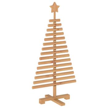 Holz Weihnachtsbaum KOTKA 90 cm Massives Kiefernholz