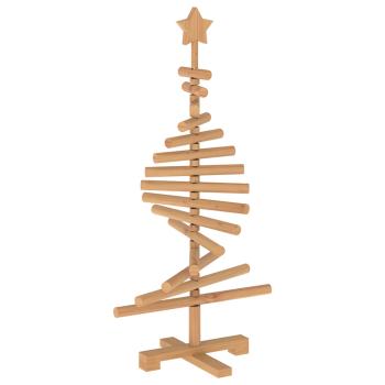 Holz Weihnachtsbaum KOTKA 90 cm Massives Kiefernholz