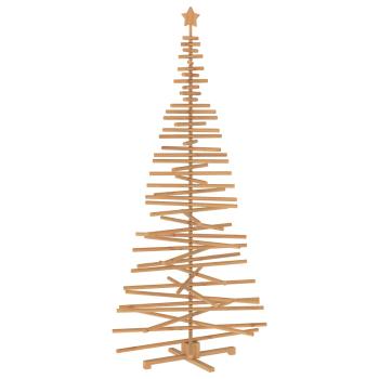 Holz Weihnachtsbaum KOTKA 240 cm Massives Kiefernholz