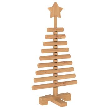 Holz Weihnachtsbaum KOTKA 60 cm Massives Kiefernholz