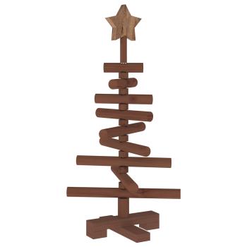 Holz Weihnachtsbaum KOTKA 60 cm Massives Kiefernholz