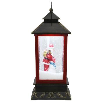 Weihnachtslaterne ESPOO Kaltweiß 17,5 x 17,5 x 41 cm