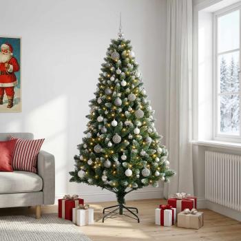 Künstlicher Weihnachtsbaum mit Kugel 240 cm 300 LEDs