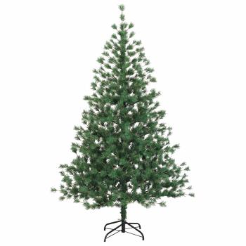 Künstlicher Weihnachtsbaum mit Weihnachtskugel 180 cm 300 LEDs