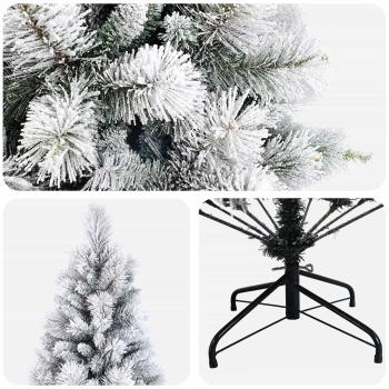 Künstlicher klappbarer Weihnachtsbaum 120 cm PVC und Metall