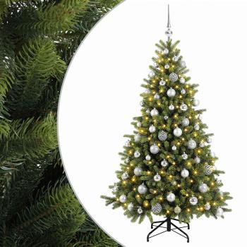 Künstlicher Weihnachtsbaum mit Weihnachtskugel 240 cm 300 LEDs
