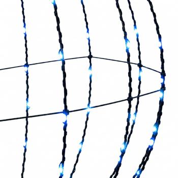 Weihnachts-Finial-Licht 120 LEDs Blau Durchmesser 40 x 42 cm