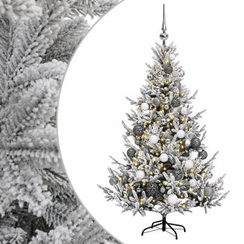 Künstlicher Weihnachtsbaum mit Weihnachtskugel 150 cm 150 LEDs