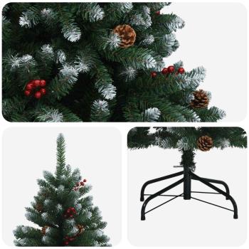 Künstlicher klappbarer Weihnachtsbaum 180 cm PVC