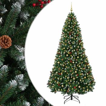 Künstlicher Weihnachtsbaum Grün mit Weihnachtskugel 300 cm