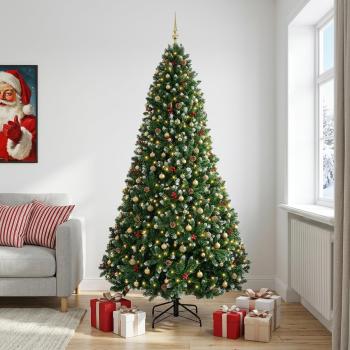 Künstlicher Weihnachtsbaum Grün mit Weihnachtskugel 300 cm