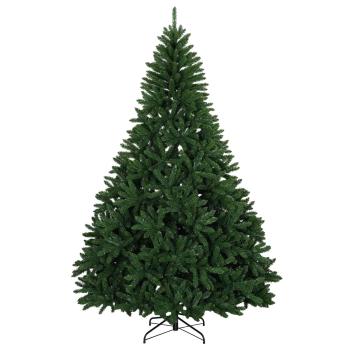 Künstlicher klappbarer Weihnachtsbaum 270 cm PVC Mittelgrün