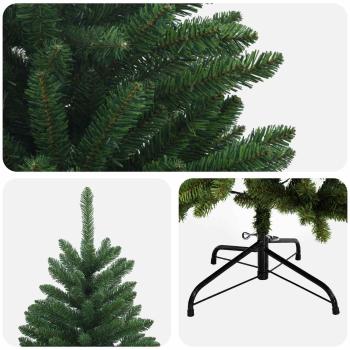 Künstlicher klappbarer Weihnachtsbaum 270 cm PVC Mittelgrün