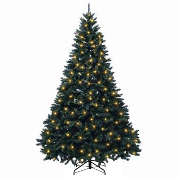 Künstlicher klappbarer Weihnachtsbaum 180 cm 300 LEDs