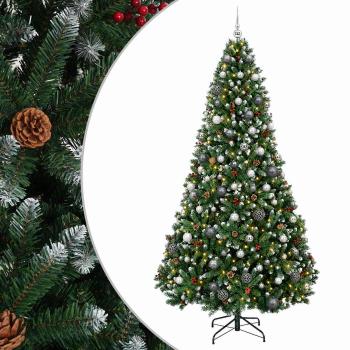 Künstlicher Weihnachtsbaum mit Kugel 180 cm 300 LEDs