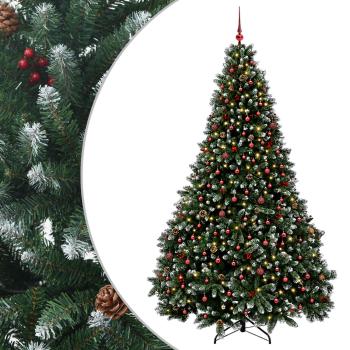 Künstlicher Weihnachtsbaum Grün mit Weihnachtskugel 300 cm