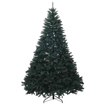 Künstlicher Weihnachtsbaum Dunkelgrün mit Kugeln 300 cm
