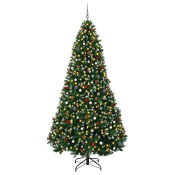 Künstlicher Weihnachtsbaum mit Kugel 300 cm 300 LEDs