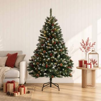 Künstlicher klappbarer Weihnachtsbaum 180 cm 300 LEDs