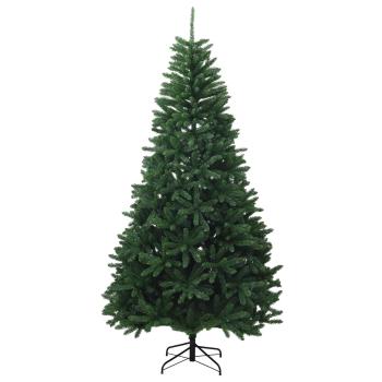 Künstlicher Weihnachtsbaum Mittelgrün mit Kugeln 300 cm