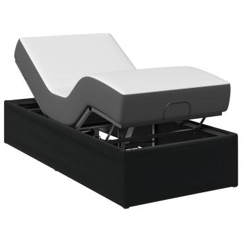 Elektrisch verstellbares Bettgestell Schwarz 190 x 90 x 33,5 cm