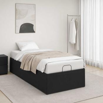 Elektrisch verstellbares Bettgestell Schwarz 190 x 90 x 33,5 cm