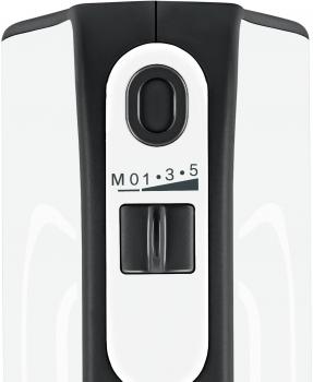 Bosch Styline MFQ4020 Handrührgerät, 450 W, 5 Geschwindigkeitsstufen, weiß/anthrazit