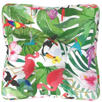 Palettenkissen Mehrfarbig 60x61,5x10 cm Oxford-Gewebe