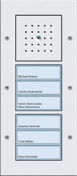 ARDEBO.de Gira 126866 Türstation AP 6fach, Türkommunikations-Systeme, Reinweiß