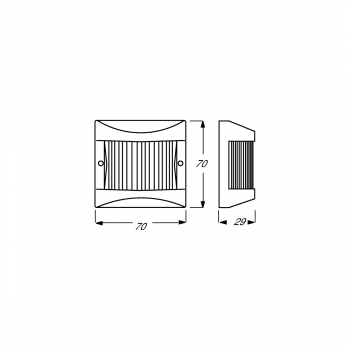 Busch-Jaeger 6800-32-102C Busch-Wächter 180 UP Sensor für Allwetter 44 mit Kombilinse, Allwetter 44, weiß (2CKA006800A1898)